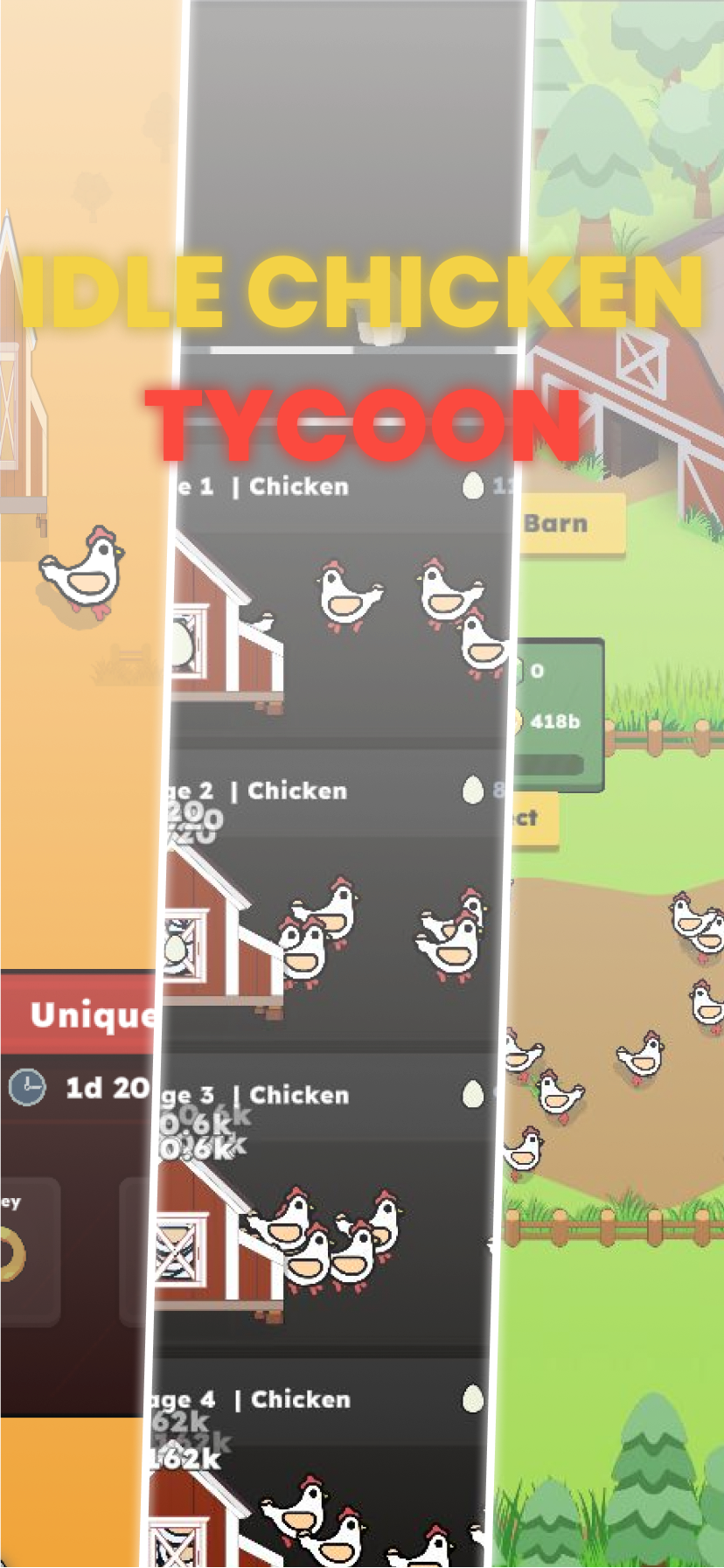 Idle Chicken Tycoon gameplay