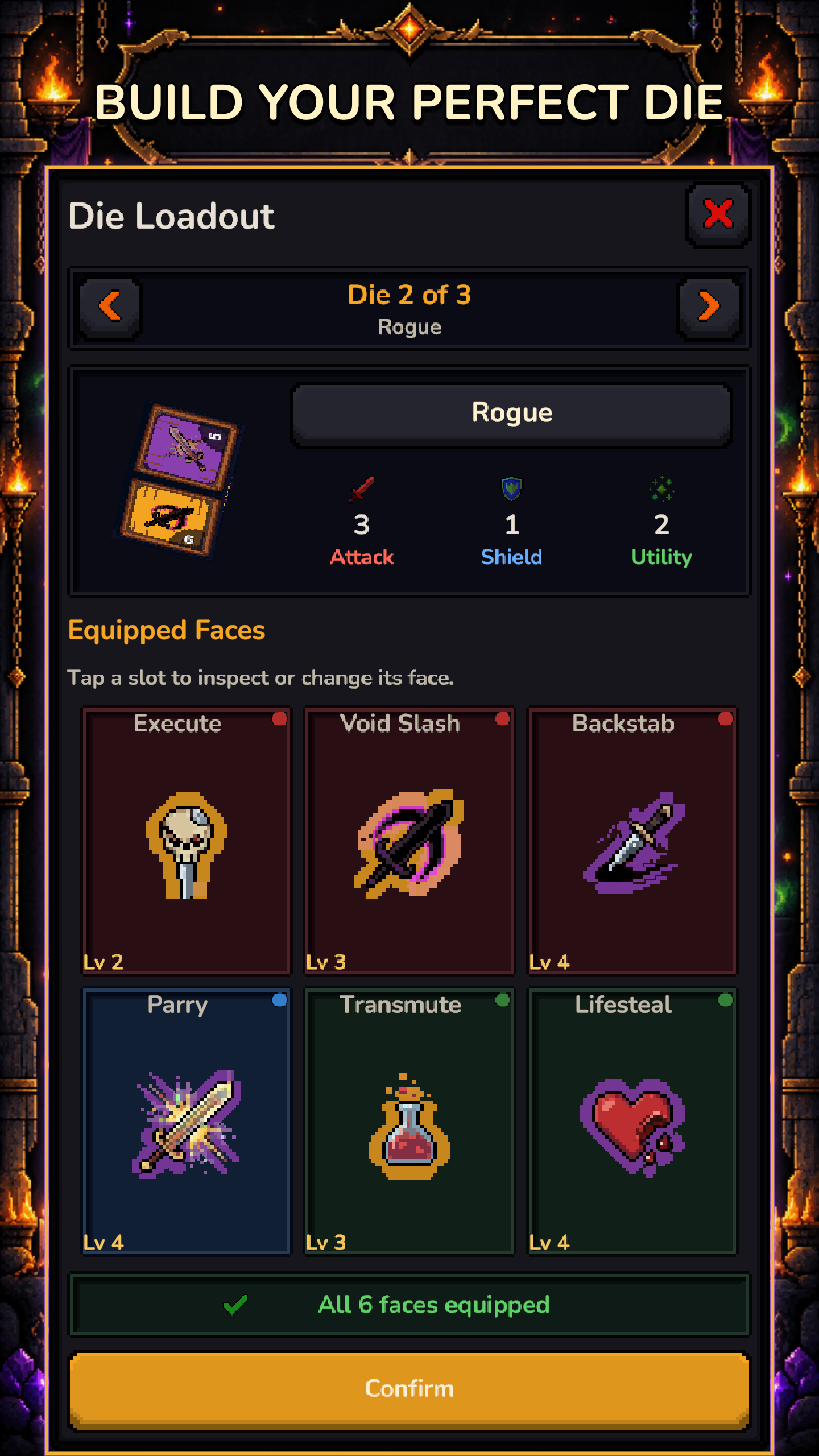 Sweep & Dice custom dice builder